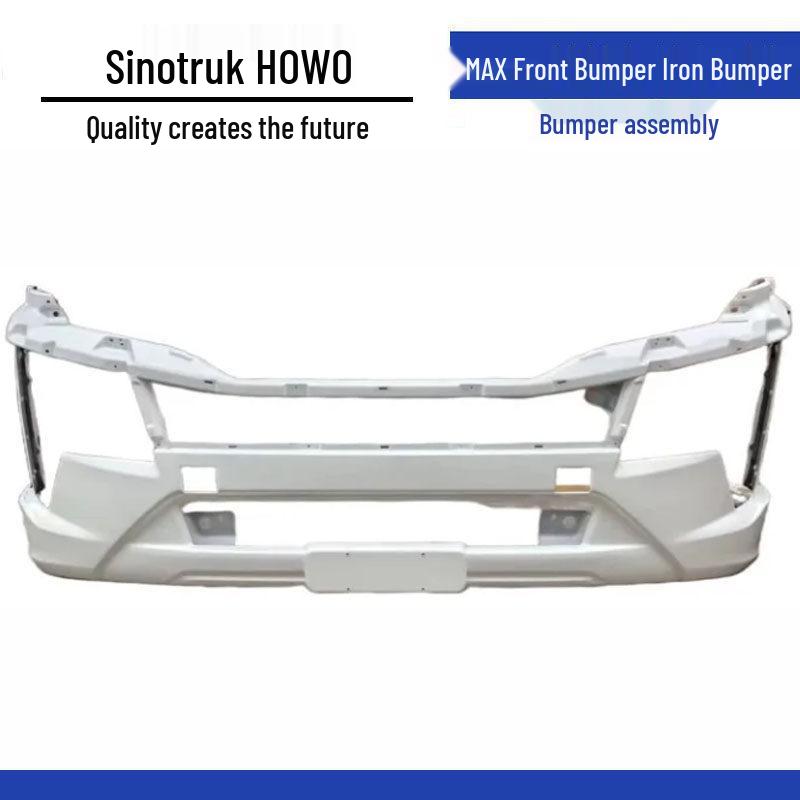 Suitable for HOWO MAX Bumper Assembly: Front Grille and Iron Bumper Parts