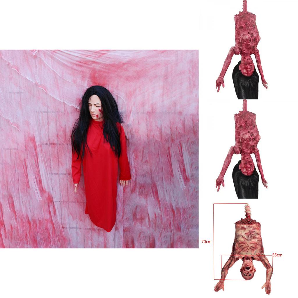 Halloween Horror Scary Body Hanging Decoration For Haunted House And Party Venue