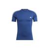 Techfit 3-Stripes Training Tee 'Blue' Men's IC2166