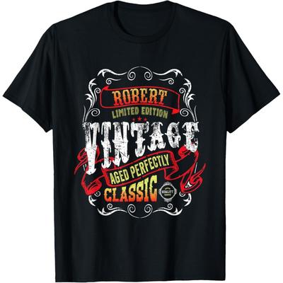 Classic Personalized Vintage Robert Limited Edition Men T-Shirt
