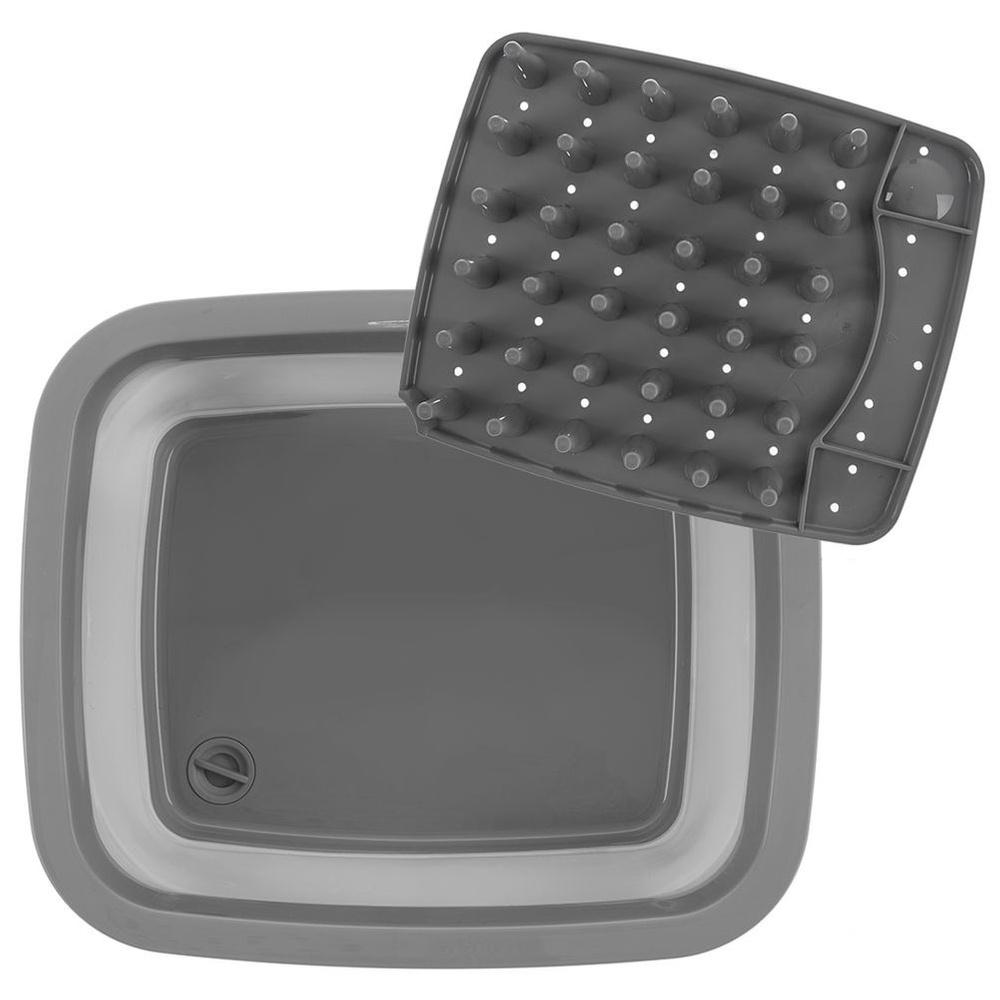 Foldable Silicone Dish Drainer 37x31.5x14.5 Cm