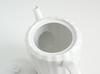[White Tableware] Shatter-Resistant Reinforced Porcelain Pure White Tiara Frill Teapot 600cc