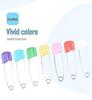 Colorful Safety Pins: 4cm & 5.5cm - Cartoon Plastic & Steel Wire