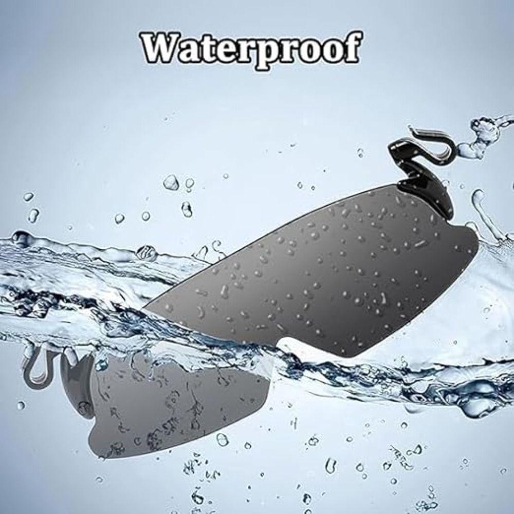 Clipped Edge On Hat Cycling Sunglasses Anti-Glare Clip-On Sunglasses  Hat Brim