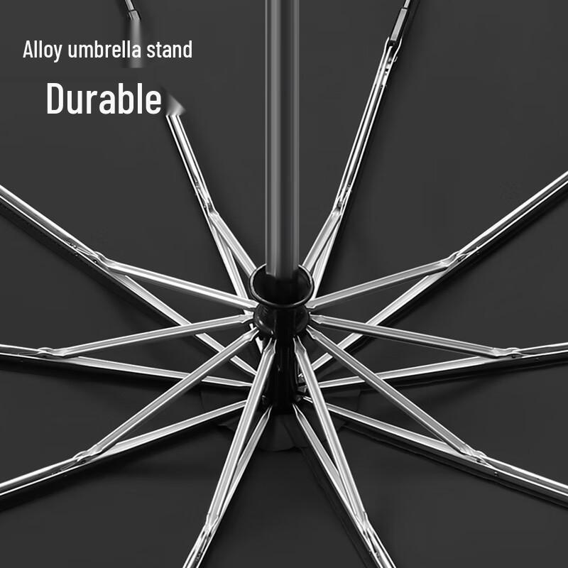 MAYDU M3393A Men's Automatic Large Three-Fold Business Umbrella