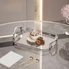 Transparent Clear Luxury Tray Rectangular Dining Tea Serving Platter  Party Gathering