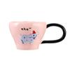 Cute Cartoon Animal Ceramic Mug Big Ear Handle Coffee Cup Home Breakfast Oat Milk Cup Souvenir