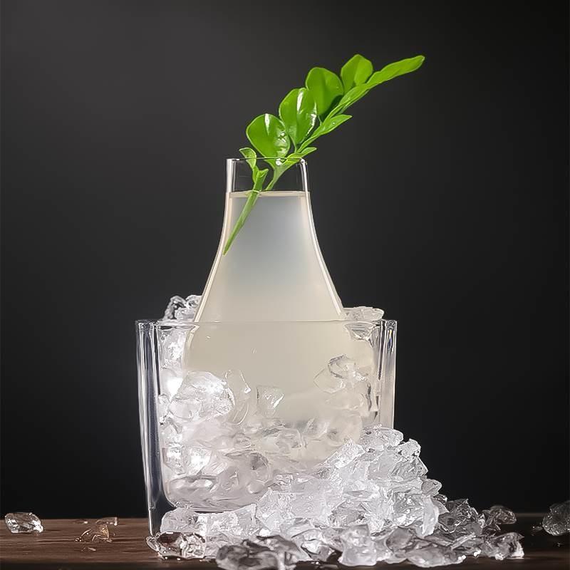 Neuestes Cocktailglas für die Bar, 2023, unverwechselbare Guanyin-Flasche, Cocktailbecher, bleifreies Glas, Mixgetränkebecher, Smoothie-Saftbecher