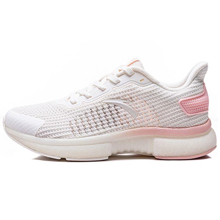 

Anta Lightweight Comfortable Shock Absorbing Non-Slip Low-Top Casual Shoes Women sneakers Ivory-White 122025520-5