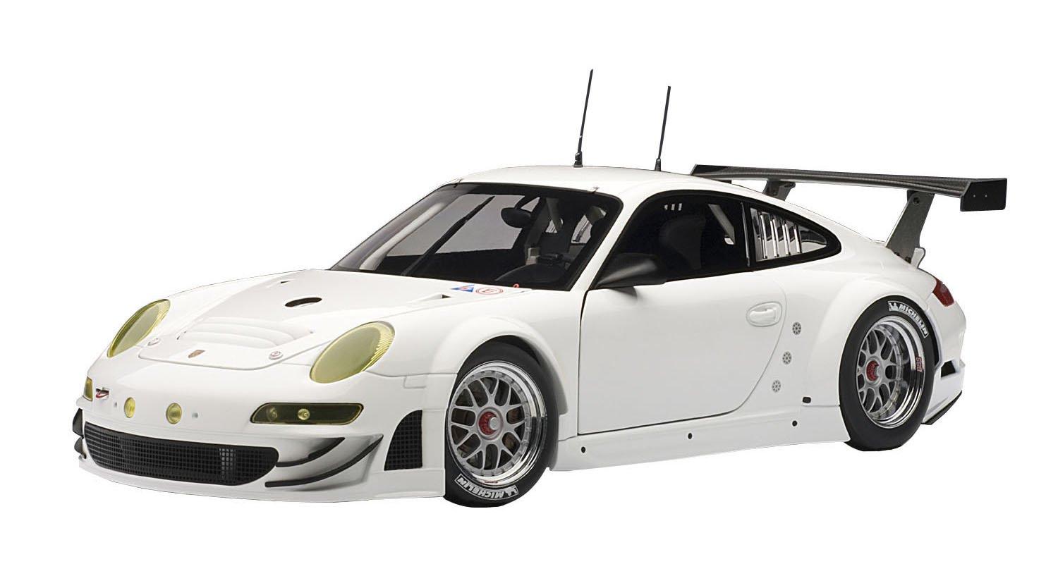 

AUTOart Porsche 911 GT3 RSR 10 Plain Body Finished Product 1/18 (997) (White) білий