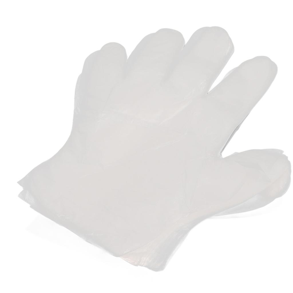 100pcs Paraffin Wax Bath Liners for Hands Disposable Plastic Spa Hot Wax Treatment Mitten Bags Covers