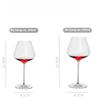 1 pz Set decanter bicchiere da vino rosso cristallo bordeaux, bicchiere da vino per la casa, bicchiere grande a stelo alto, stile retrò commerciale