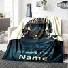 Customiz Name Personality Top Gun Maverick Blanket Soft &Warm Sofa Office Bed Travel Lunch Break Blanket, Gift Suitable All Seasons