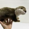 Nuova Bambola Lontra Carina Creativa 40cm Peluche Lontra Commercio Estero Nuovo Animale Peluche Bambola Giocattolo