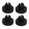 4PCS Boot Lid Hinge Stops 12832495 Shockproof Trunk Lid Hinge Buckle Replacement for SAAB 9‑3 CONVERTIBLE 2004 to