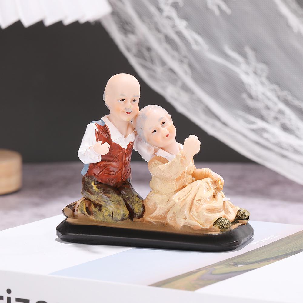 Kreative Harz-Paar-Ornamente auf Lager für die Heim- und Bürodekoration