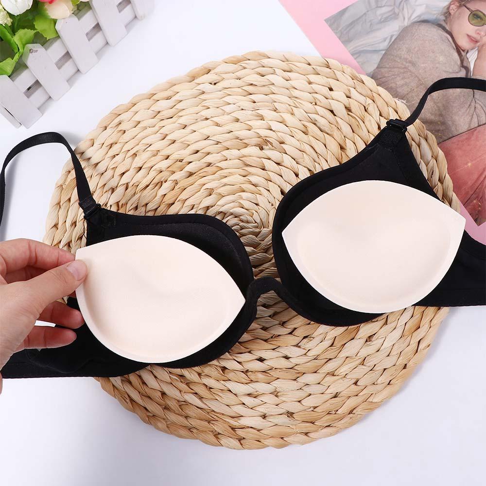 Cups Push Up Breast Bra Enhancer Inserts Chest Thicken Chest Pads Sponge Bra Pads Women Chest Cups