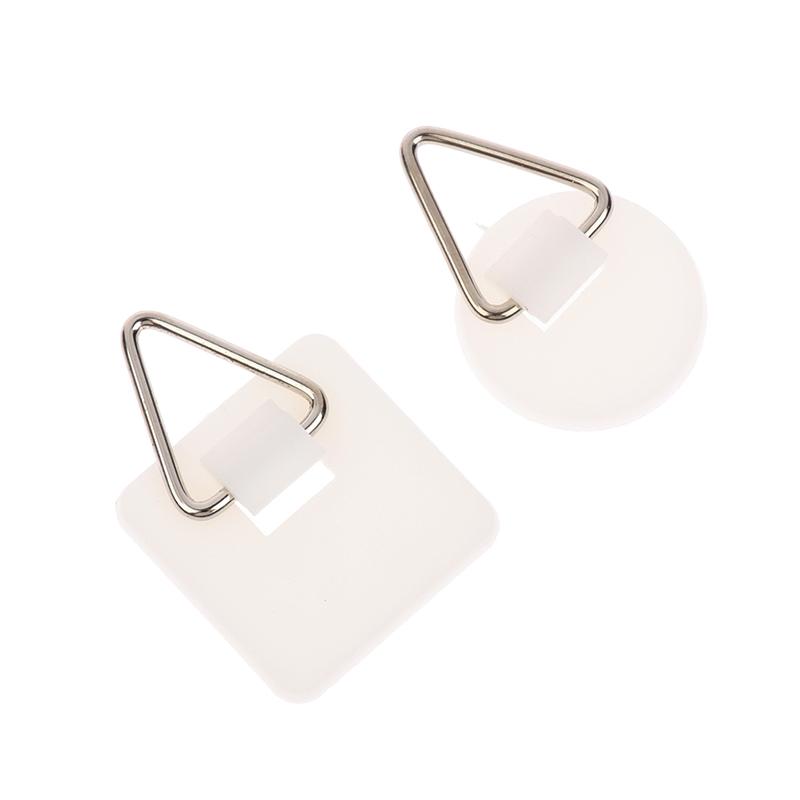 100 szt. Niewidoczny zestaw do zawieszania talerzy Pionowe uchwyty na talerze na ścianę Haczyk na naczynia