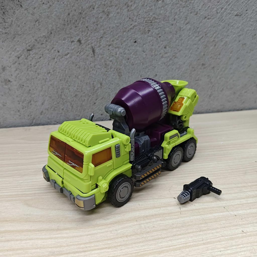 NBK Devastor Transformation Robot Excavator Blender Rescue Scraper Hook 6IN1 Suit Engineering Vehicle Deformation Action Figure