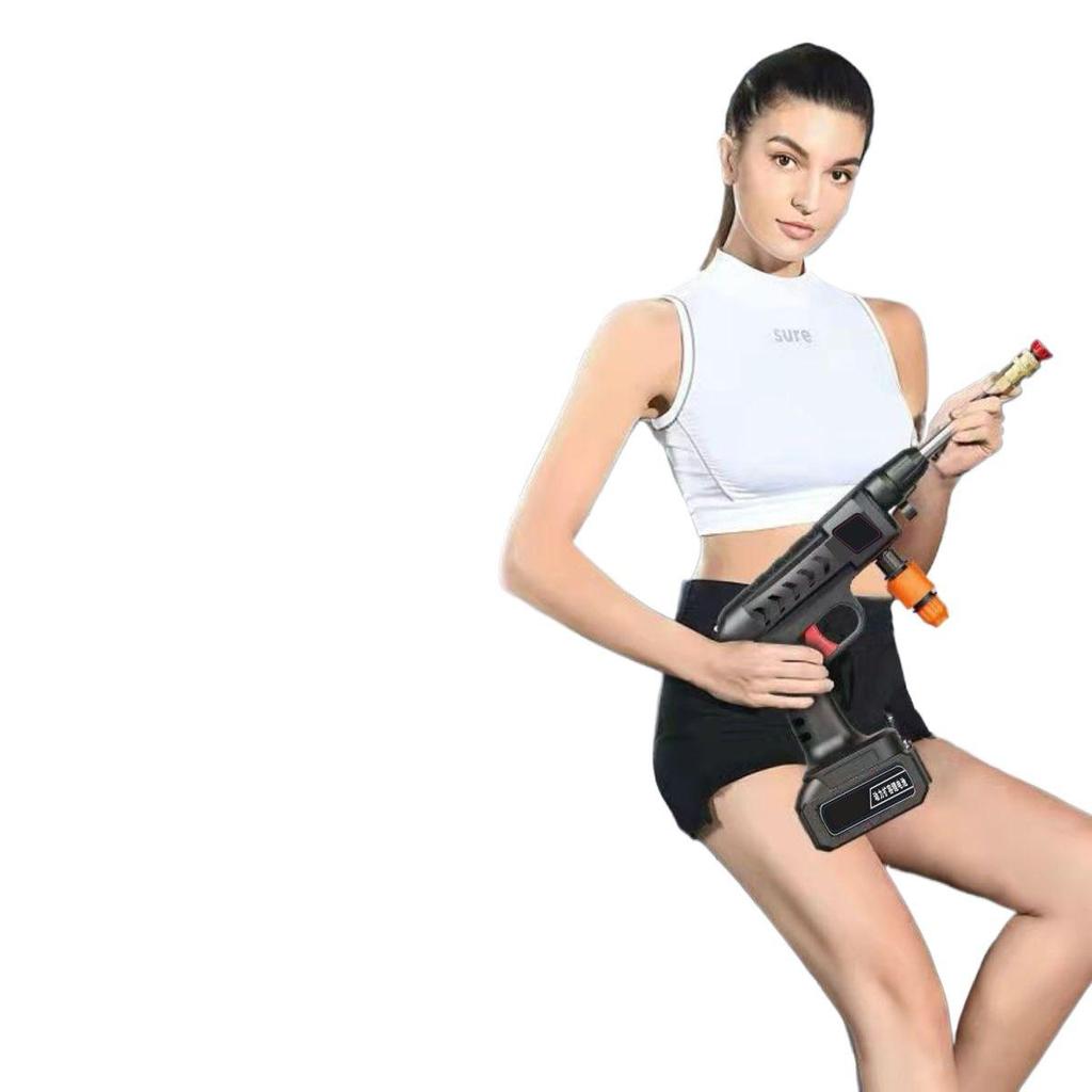 Cordless Rechargeable High-Power Pressure Washer for Home and Car Cleaning