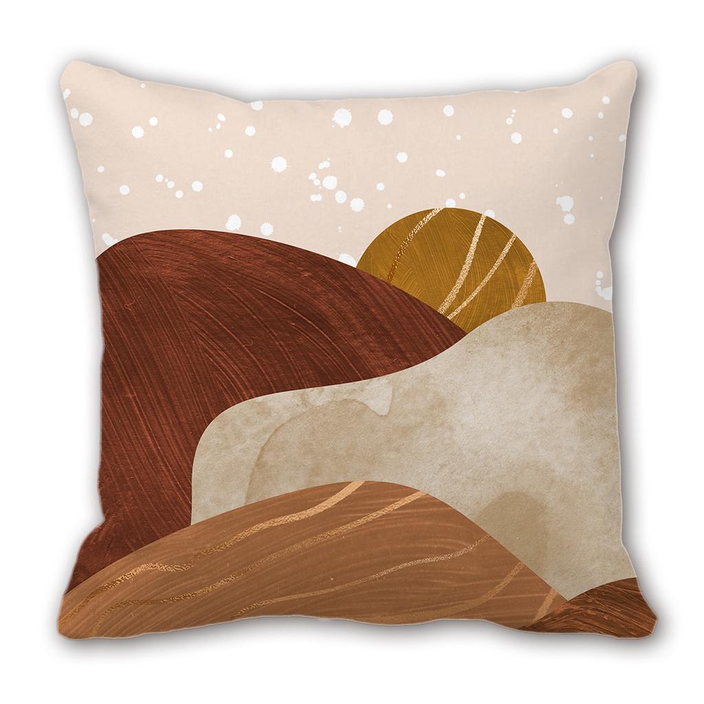 Geometric Irregular Light Luxury Nordic Pillow Model Room Hotel Decoration Sofa Backrest Bay Window Pillow Plush