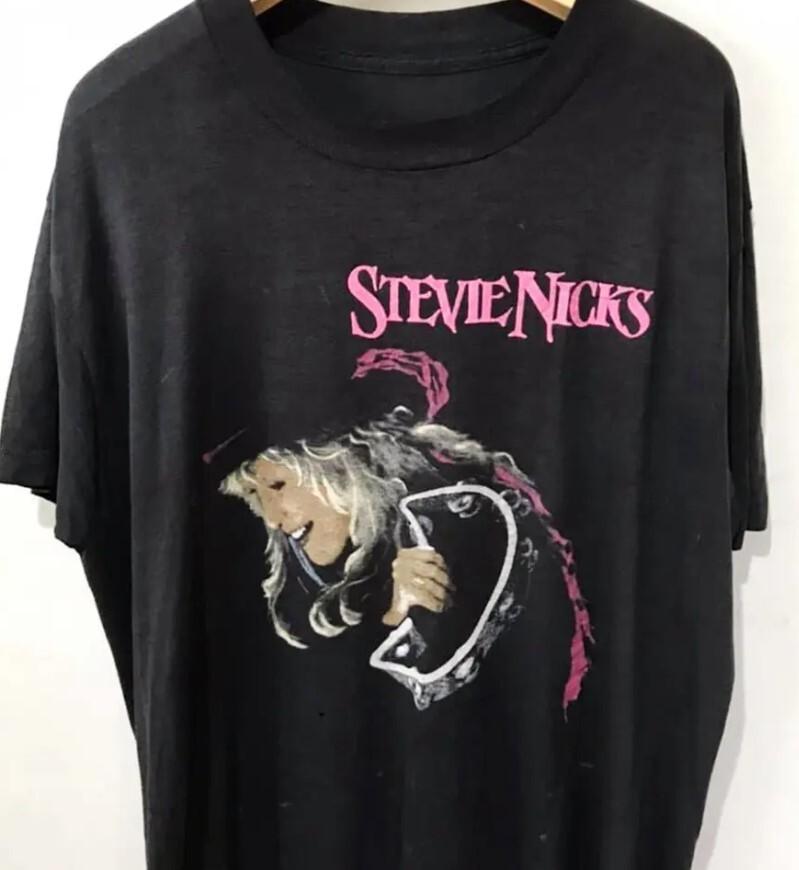 Reprinted 2 Sided 1989 Stevie Nicks Shirt, Classic Style, Unisex Shirt TE8033