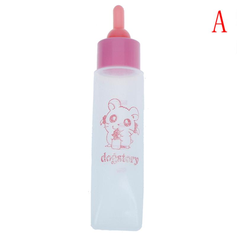 

30 мл бутылочка для кормления домашних животных, поилка, кормушка для кошек, собак, щенков, хомяк, кролик, шиншилла short pacifier