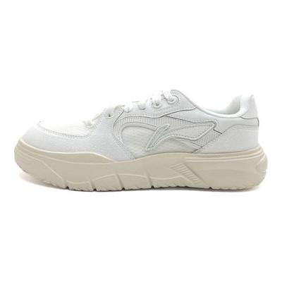 Scarpe da Skate Basse Casual Versatili alla Moda Comode Leggere Traspiranti Antiscivolo Sneaker da Uomo Bianco Sporco AGCV073-4
