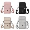 Nylon Mini Crossbody Phone Bag For Summer Travel And Casual Use