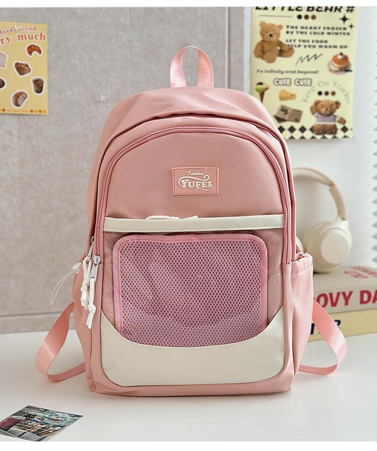 School bag girls high value bag girls small fresh light travel backpack