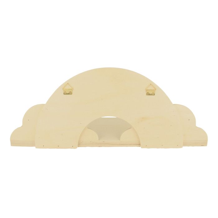 Rainbow 40cm Wooden Wall Shelf