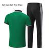 Summer Sports Quick-Dry Ice Silk Polo & Shorts Set for Men