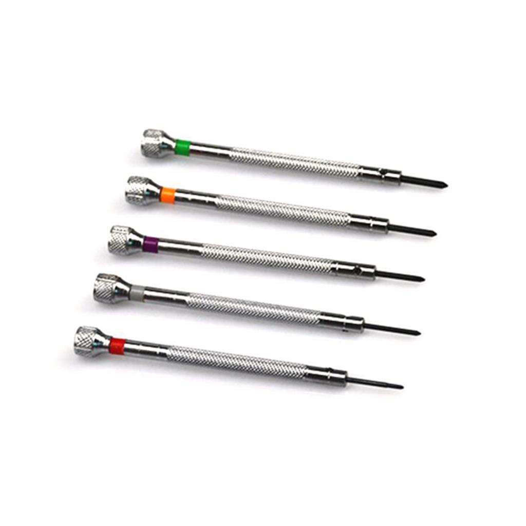 13-teiliges/Set 0,6-2,0 mm Schlitz-Kreuzschlitz-Schraubendreher-Set Professionelle Uhrmacher Uhrenreparatur-Schraubendreher Werkzeugsatz Dropshipping