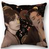 45X45cm Pillow Cover Kpop Lee Dong Wook Square Cotton Linen Pillow Cases Bedroom Home Wedding Decorative Pillowcase 9.5