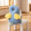 Baby Head Protector Backpack, Cute Animal Soft Cushion Prevents Babies Backward Fall, Breathable Stuffed Backpack Pad for Toddlers Head Protection