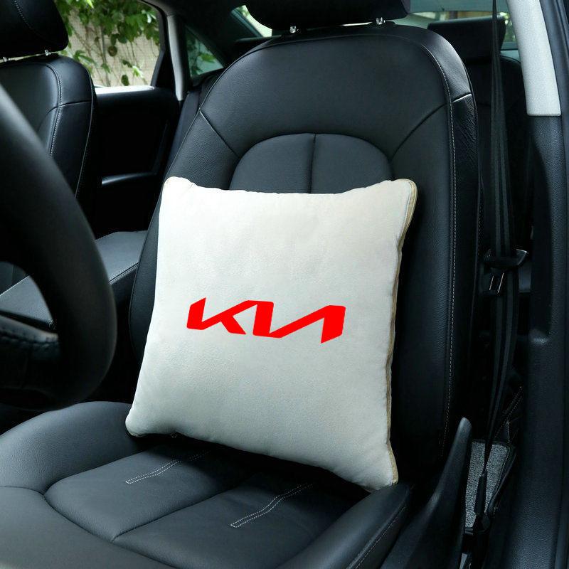 Car Pillow and Blanket Dual-use Car Folding Cushion Office Nap Pillow and Blanket For Kia Rio 3 4 K2 K3 X-Line Car Accessories