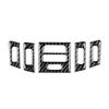 New Air Vent Outlet Trim Part Replacement Accessories Carbon Fiber Black Cover Trims E90 E92 E93 05-12 Replaces