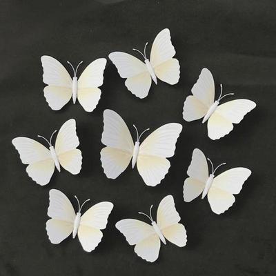 3D Schmetterling Wandaufkleber - 6-12CM Dekoratives Zubehör
