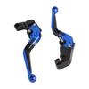 1 Pair Motorcycle Clutch Brake Lever Aluminum Alloy Folding Handlebar Master Cylinder Lever Replacement for Aprilia
