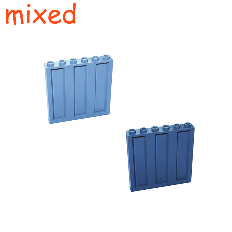 Non-Toxic Railing Stair Barrier Ladder Guard Bar Castle Garden Farm Military Building Block Moc Part Fence City Accessories Assemble Brick