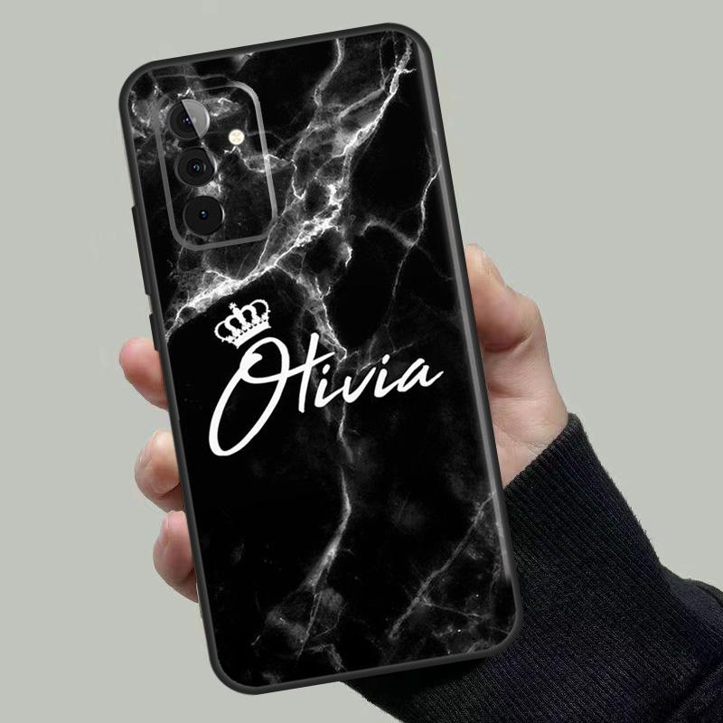 

PERSONALISED QUEEN CROWN NAME CUSTOM Case For Samsung Galaxy A52 A32 A22 A12 A54 A34 A24 A14 A51 A71 A73 A53 A33 A23 A13 Cover Samsung A22 5G