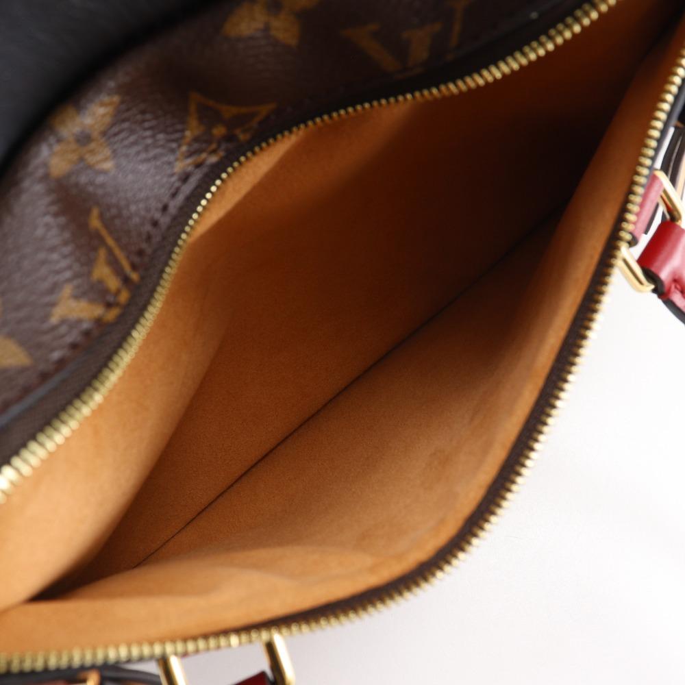 Louis Vuitton Tuileries Tote Handbag M41454 2WAYShoulder Noir Monogram Canvas Women Used