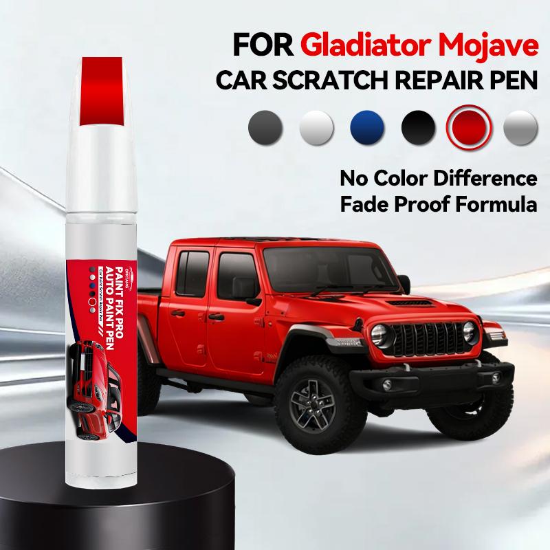 OPRTAMG Purpose Vehicle Car Paint Repair Pen For 2020-2025 JEEP GLADIATOR MOJAVE Paint Scratch Repair Accessories Black Red PRC