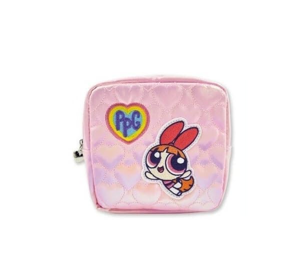 

Косметичка Aurora Heart Square Blossom Powerpuff Girls розовый