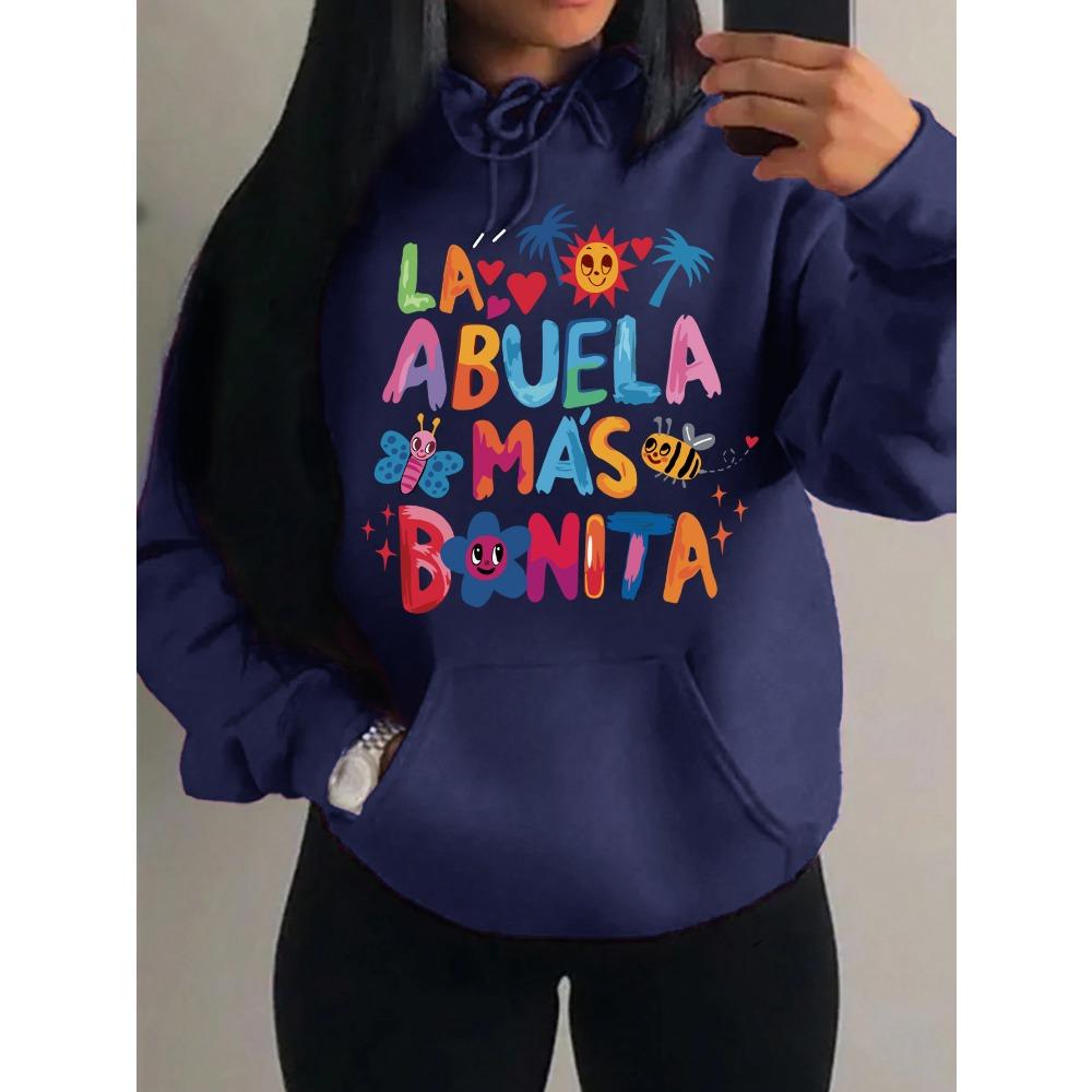 Bonita Printed For Women Streetwear Creative Funny Pattern Hoodie Fleece New Sweatshirt Sport Female Clothes