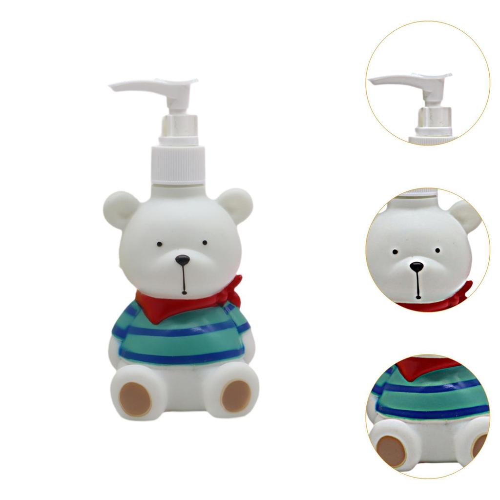 Soap Bottle Cute Container Soap Dispenser for Bathrooms Kitchen Countertops