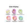 Glitter Finish Crystal Rhinestones 10mm Round Rivoli Rhinestones  For Jewelry Making
