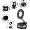 Car Phone Holder Suction Cup Vacuum Magnetic Phone Holder Foldable Smartphone Stand Adjustable 360 Rotatable Cellphone Mount