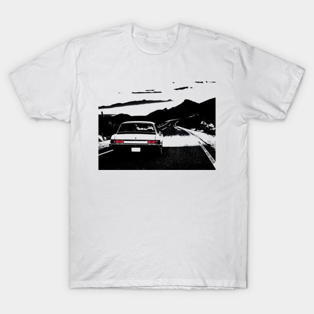 

Men Black Print T-shirt Be Quiet And Drive No-Cut Transfer Paper Print Cotton Tshirt M білий
