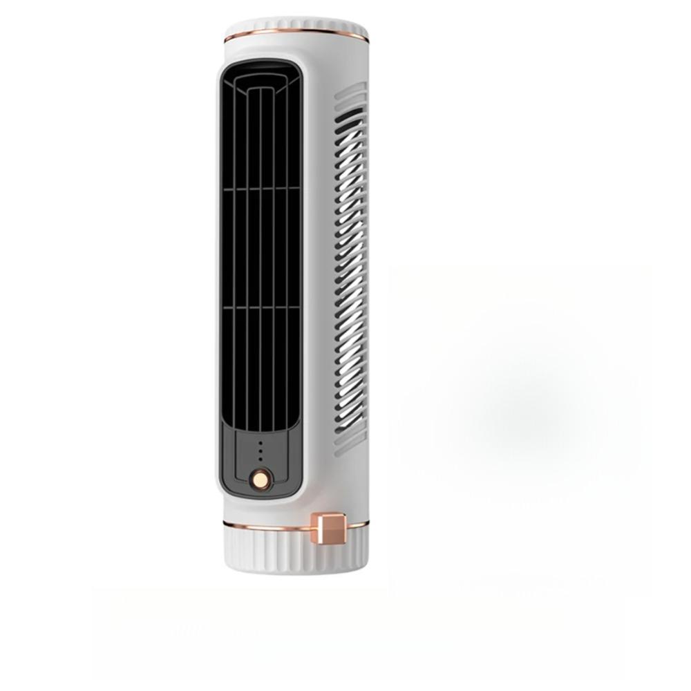 Leafless Design Hole-Free Mount Fan Compact Leafless Cooling Fan Portable Bladeless Fan  Desktop